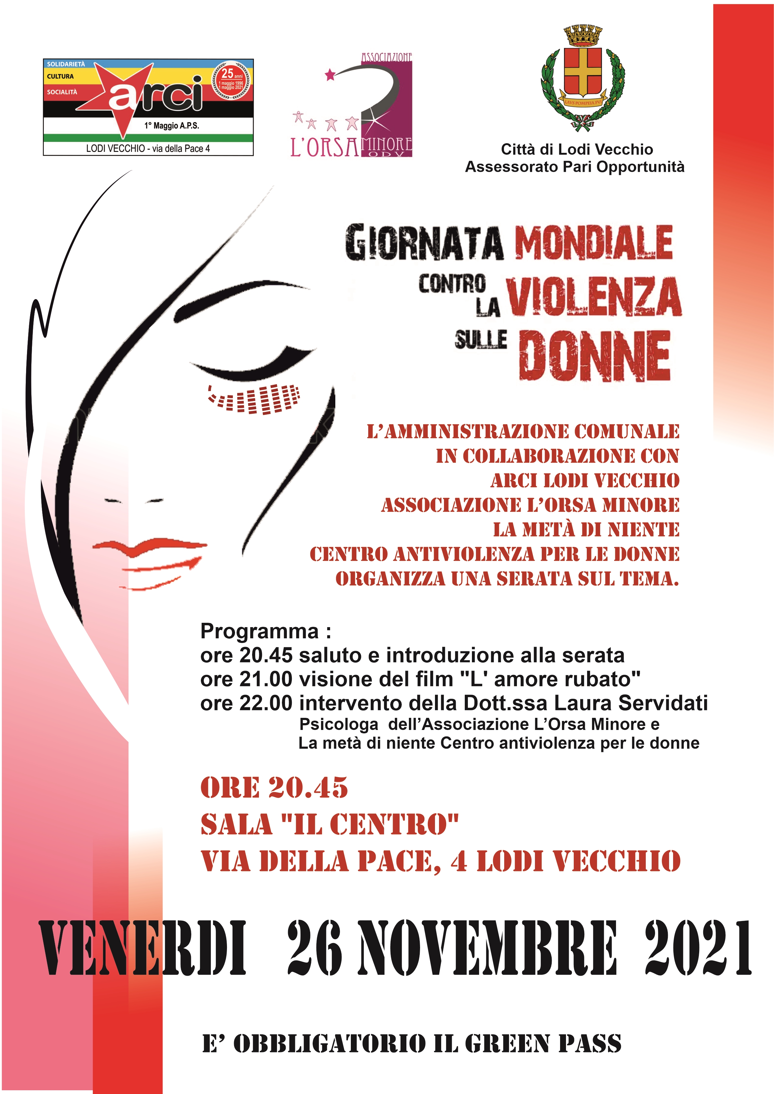 Giornata contro la violenza alle donne
