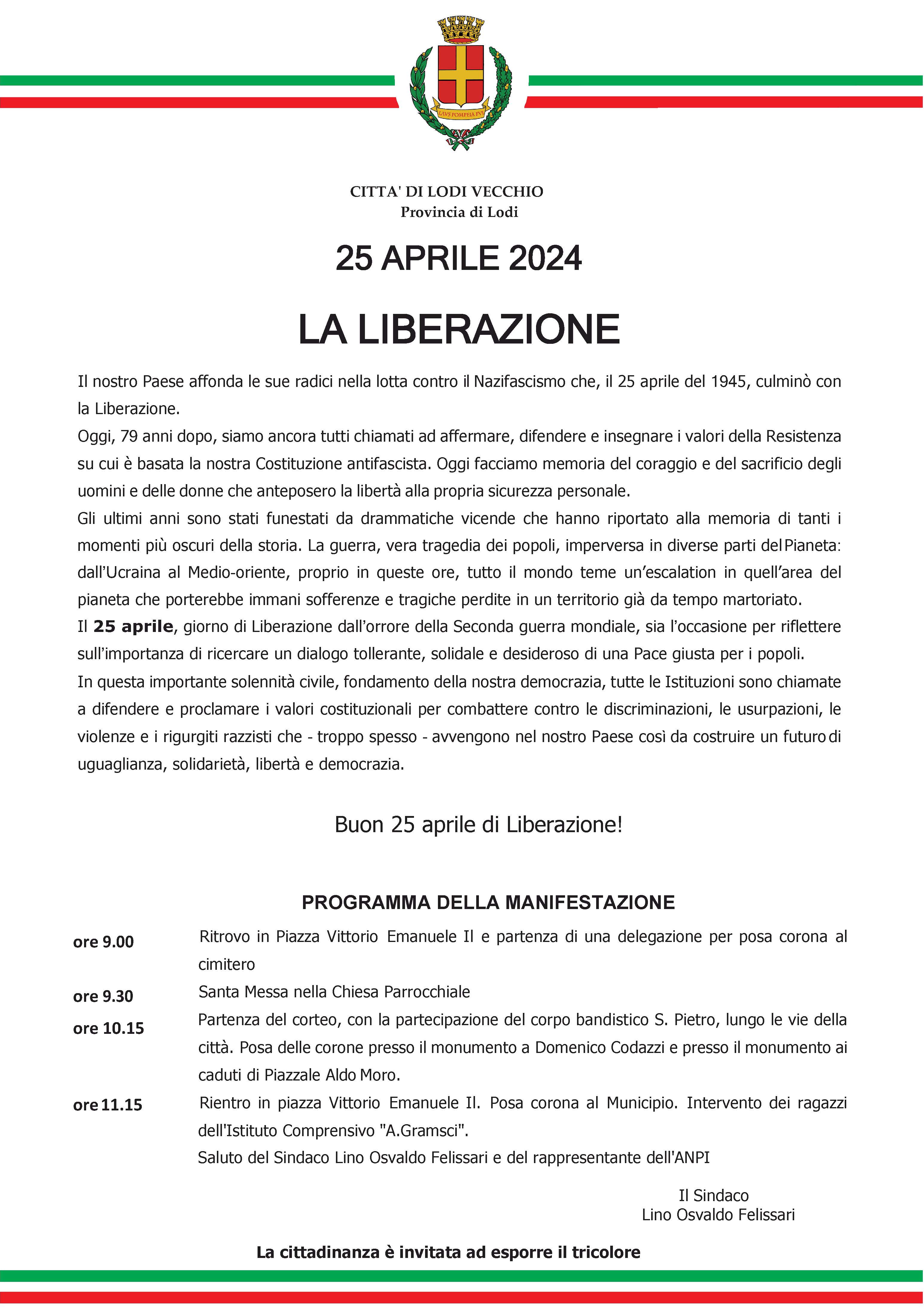 25 aprile 2024