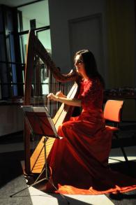 Chiara Visentini arpista