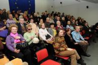 Il numeroso pubblico presente