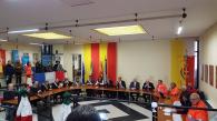 In Consiglio per l'Inaugurazione della Croce Bianca