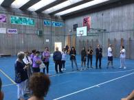 Inaugurazione murales in palestra