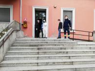 Emergenza covid19-Operazione di disinfezione, grazie all'intervento della Cooperativa Sociale Diomede, di alcuni locali comunali: il Centro Diurno LADA, il Centro Socio-Sanitario, il Centro Operativo Comunale e il Municipio.