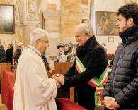 Chiusura delle celebrazioni di San Bassiano a Lodi Vecchio  Presenza del Sindaco  Lino Osvaldo Felissari
