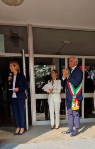 TargaProf.  Delfino Dovera - Consigliere regionale Roberta Vallacchi